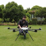 AirSpectral Drone with microHSI™ 410 SHARK Hyperspectral Camera