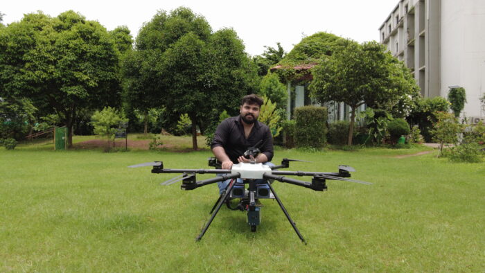 AirSpectral Drone with microHSI™ 410 SHARK Hyperspectral Camera - Image 1